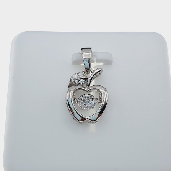 "#925 Sterling Silver Cubic Zircon Pendant for Women/Girls, US925P1123 - Picture 11 of 11